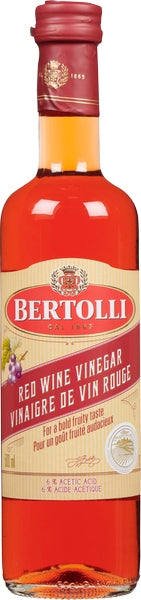 Bertolli Vinegar 500ML (12 pack)
