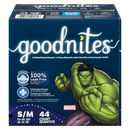 Huggies Goodnites Giga Pack Boys S4 44'S | Case of 1 | Bulk Diapers