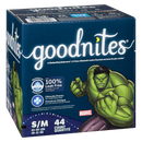 Huggies Goodnites Giga Pack Boys S4 44'S | Case of 1 | Bulk Diapers