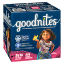 Huggies Goodnites Giga Pack Girls S4 44'S | Case of 1 | Bulk Diapers