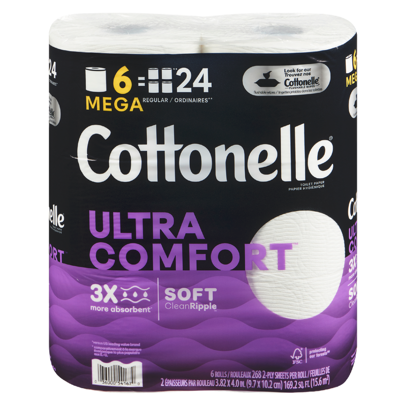 Cottonelle Bath Tissue Ultra Comfort Mega Roll