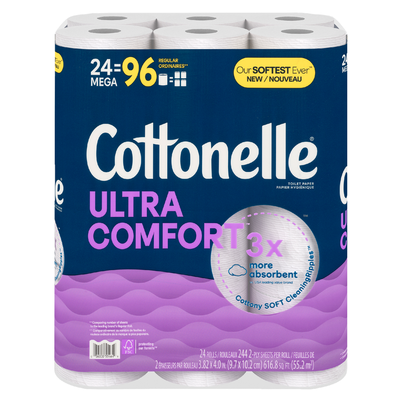 Cottonelle Bath Tissue Ultra Comfort Care Mega Roll