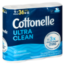 Cottonelle Bathroom Tissue Mr Clean Care 9'S | Case of 4 | Bulk Bath Tissue
