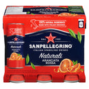 San Pellegrino Aranciata Rossa/Blood Orange 4X6X330ml | Case of 24 Cans | Bulk Soda