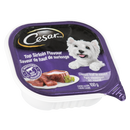 Cesar Wet Dog Food - Top Sirloin 100G | Case of 24 | Bulk Dog Food