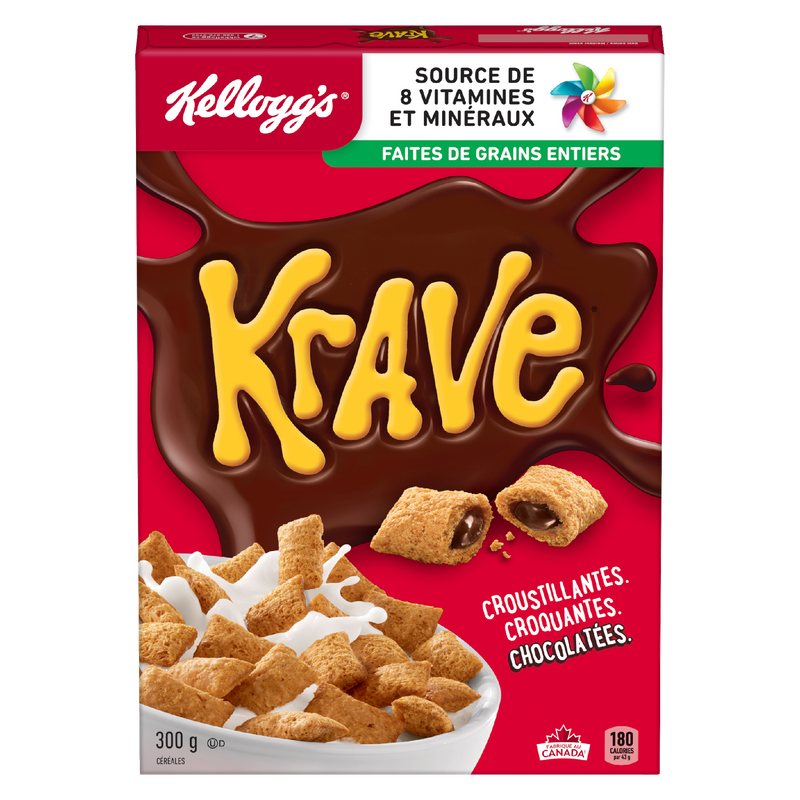 Kellogg's Cereal Krave Chocolate (10X300G)