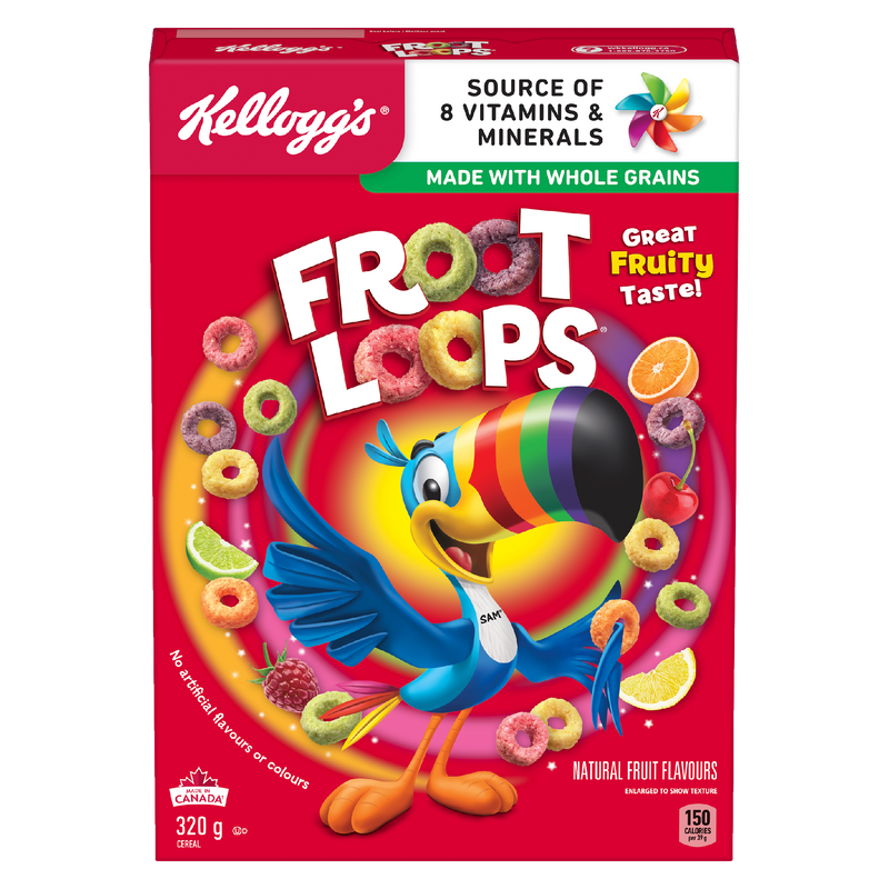 Kelloggs Cereal Froot Loops Original