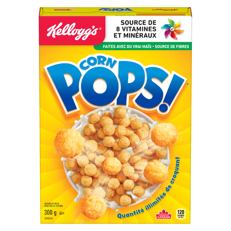 Kelloggs Cereal Corn Pops Original (12X300G)