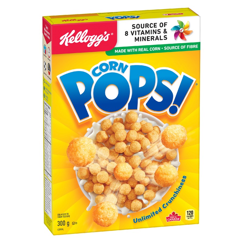 Kelloggs Cereal Corn Pops Original (12X300G)