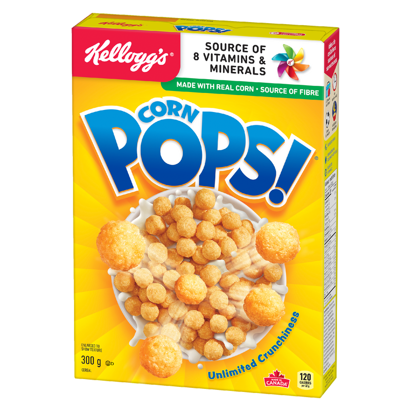 Kelloggs Cereal Corn Pops Original (12X300G)