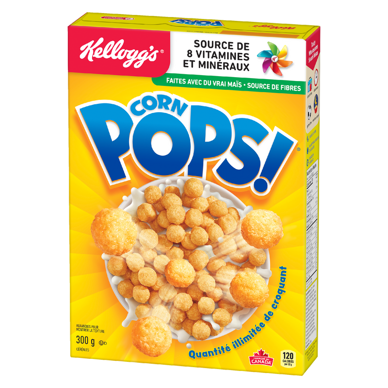 Kelloggs Cereal Corn Pops Original (12X300G)