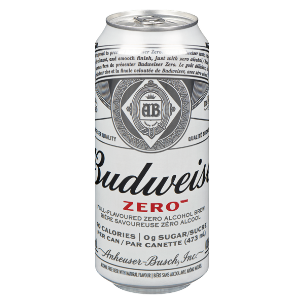 Budweiser Zero ( 12 X 473ML )