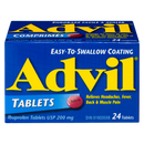 Advil Tablet Pills Headaches/Fever/Muscles/Joint Pain – 24’s