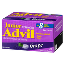 Advil Junior Chewable Tablets 20's (Ages 2–12) 6 Pack