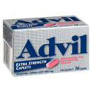 Advil Caplet Pills Extra Strength (6 x 16’s)