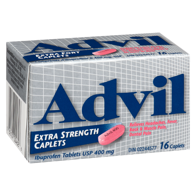 Advil Caplet Pills Extra Strength (6 x 16’s)