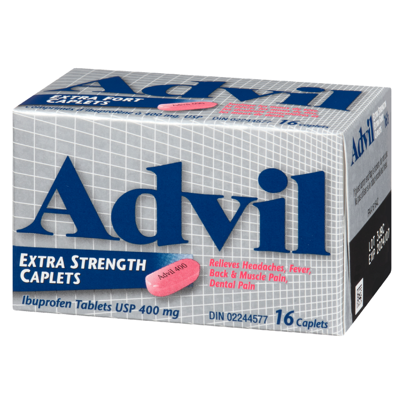 Advil Caplet Pills Extra Strength (6 x 16’s)