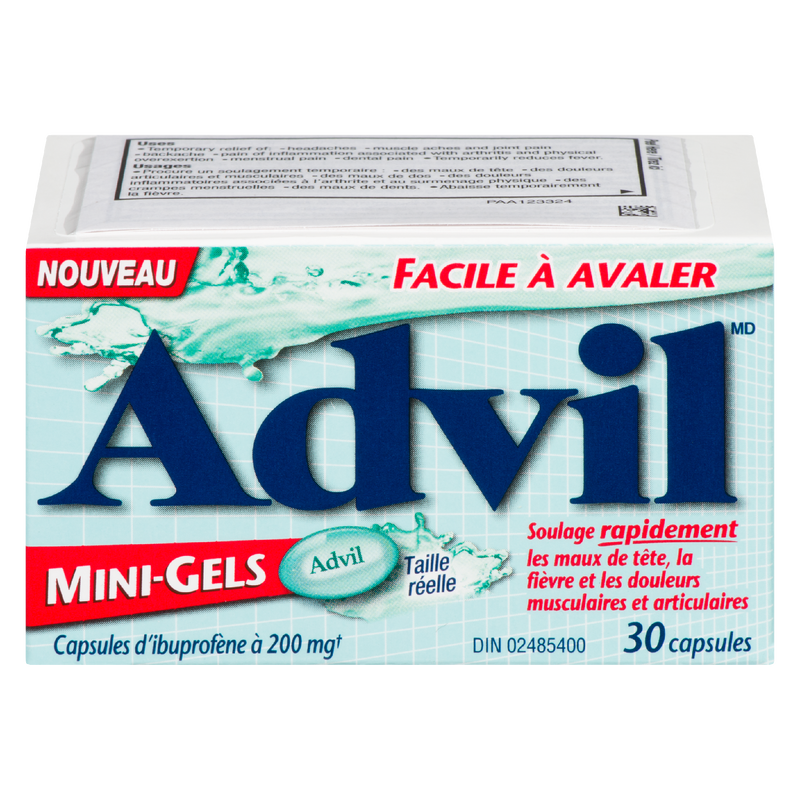 Advil Mini Gels – 30’s