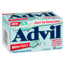 Advil Mini Gels – 30’s