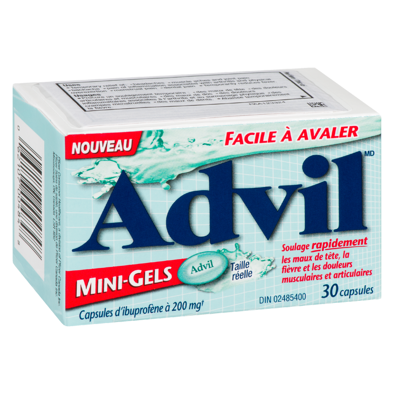 Advil Mini Gels – 30’s