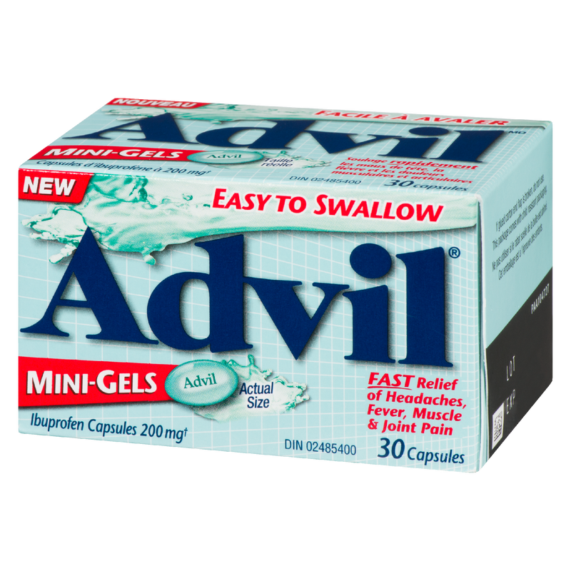 Advil Mini Gels – 30’s