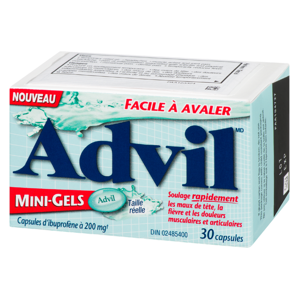 Advil Mini Gels – 30’s