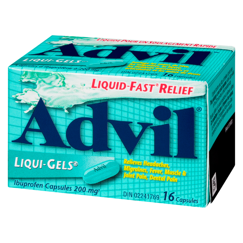 Advil Liquid Gel Pills