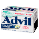 Advil Extra Strength Liquid Gel Pills 6 Pack