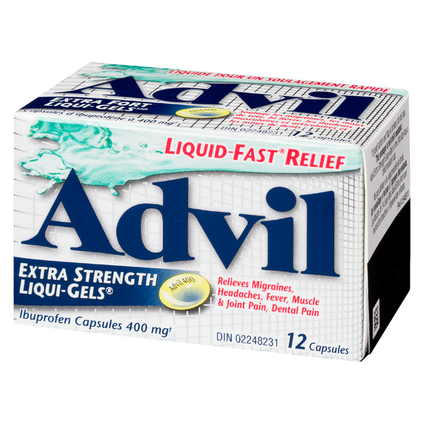 Advil Extra Strength Liquid Gel Pills 6 Pack