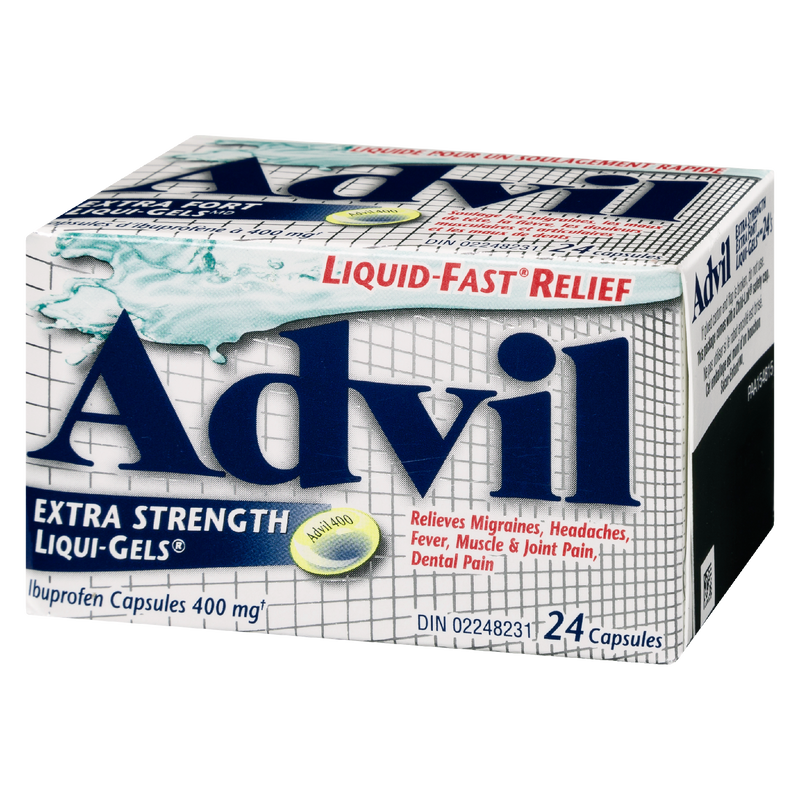 Advil Extra Strength Liquid Gel Pills 6 Pack
