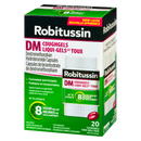 Robittussin Coughgel Capsules 20'S | Case of 6 | Bulk Medicine