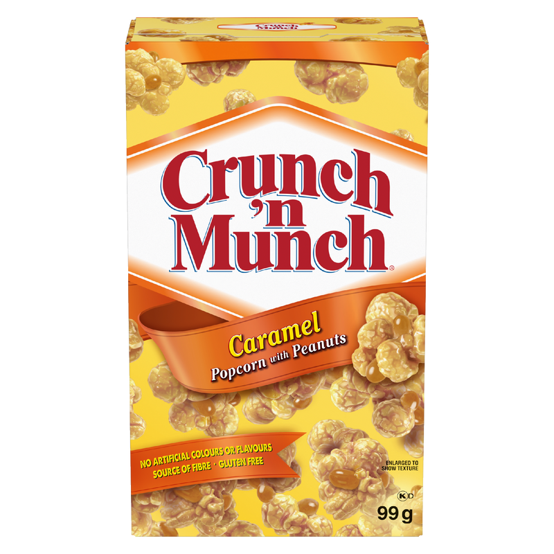 Crunch 'N Munch Popcorn Caramel (12X99G)