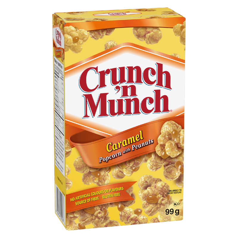 Crunch 'N Munch Popcorn Caramel (12X99G)