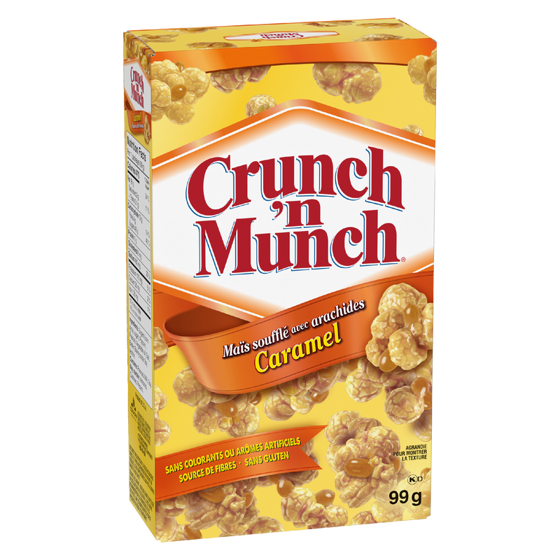 Crunch 'N Munch Popcorn Caramel (12X99G)