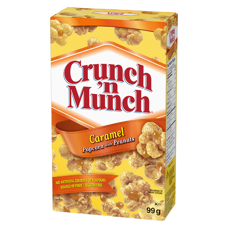 Crunch 'N Munch Popcorn Caramel (12X99G)