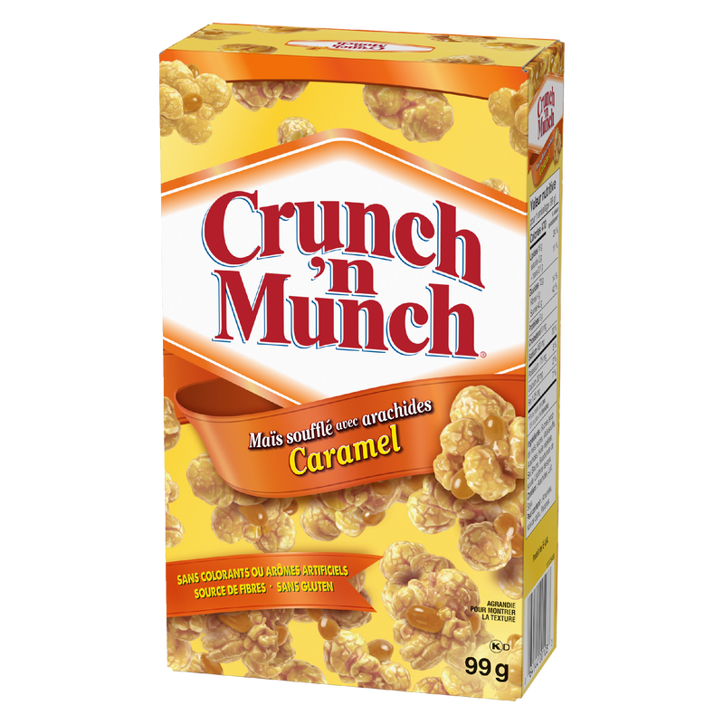 Crunch 'N Munch Popcorn Caramel (12X99G)