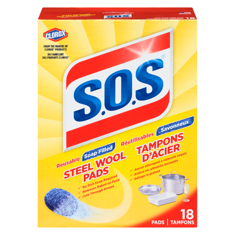 SOS Pads Steel Wool