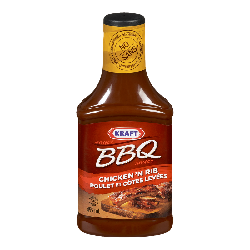 Kraft Bbq Sauce (10X455Ml)