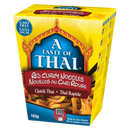A Taste Of Thai Red Curry Noodles 163G | Case of 6 | Bulk Asian Sauces & Noodles