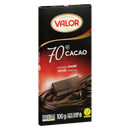 Valor 70% Cacao Dark Chocolate 100G | Case of 17 Bars | Bulk Candy & Chocolate | Best Before Nov 19, 2026