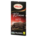 Valor 70% Cacao Dark Chocolate 100G | Case of 17 Bars | Bulk Candy & Chocolate | Best Before Nov 19, 2026