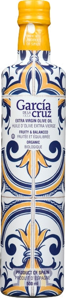 Garcia De La Cruz Extra Virgin Olive Oil Organic (6X500Ml)