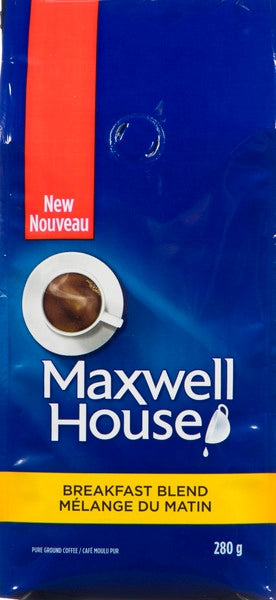 Maxwell House Breakfast Blend Light Roast  (6X280G)