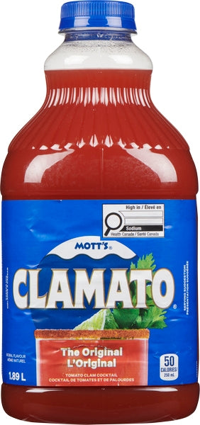 Motts Clamato Juice (8X1.89L)
