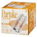 Partake Blonde 4X355ml | Case of 6 | Bulk Beverages