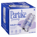 Partake Hazy IPA 4X355ml | Case of 6 | Bulk Beverages