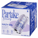 Partake Hazy IPA 4X355ml | Case of 6 | Bulk Beverages