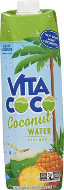 Vita Coco Coconut Water Pineapple  (12 Pack)
