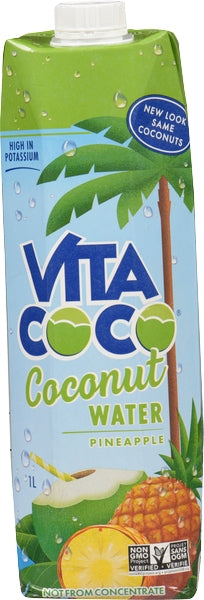 Vita Coco Coconut Water Pineapple  (12 Pack)