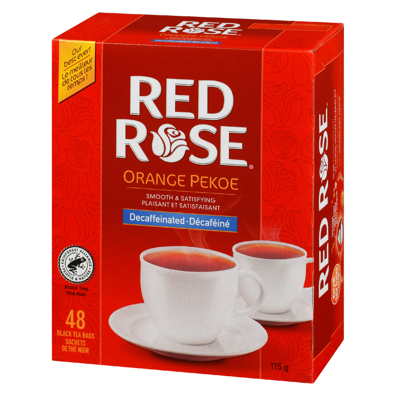Red Rose Tea Orange Pekoe Decaffeinated ( 8 X 48'S )